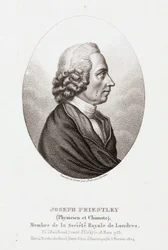 Joseph Priestley, teologo e chimico anglo-americano, c 1780