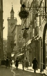 Judengasse, Salisburgo, Austria, c1935