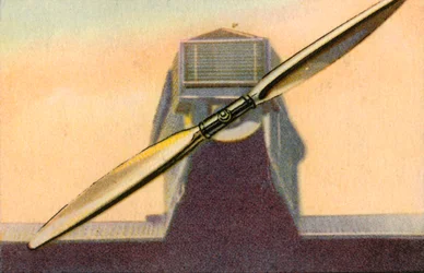Elica metallica Junkers con pale regolabili, 1932