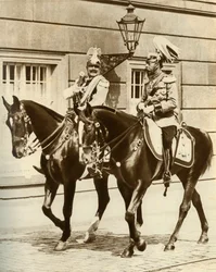 Kaiser Guglielmo II e Re Giorgio V a Berlino, Germania, 1911, 1935