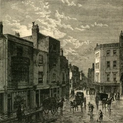 Kensington High Street, 1860