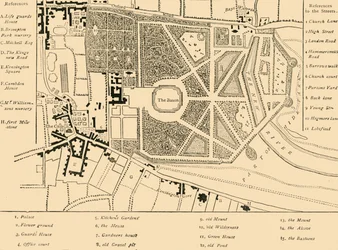 Kensington nel 1764, c1876