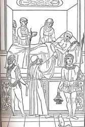 Ketham: Fasciculus Medicinae, Venezia, 1493, Il Trattamento della Peste, c1493