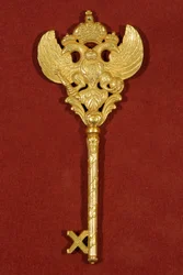 Chiave di un ciambellano alla corte imperiale di Russia