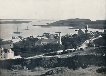 Killybegs - Vista sul Villaggio e la Baia, 1895