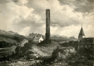 Torre rotonda di Kineth, Cork, XIX secolo