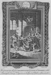 Re Edmondo I assassinato da Leolf il Rapinatore, c. 1787