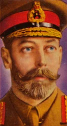 Re Giorgio V in uniforme da campo durante la Prima Guerra Mondiale, c1914-c1918 1935