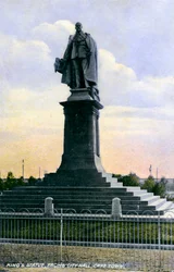 Statua del Re, di fronte al Municipio, Città del Capo, XX secolo