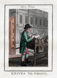 Affilacoltelli, Whitehall, Londra, 1805
