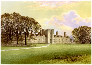 Knole, vicino a Sevenoaks, Kent, casa di Lord Sackville, c1880