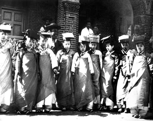 Ragazze coreane, 1900