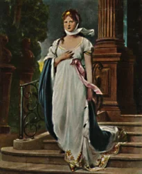 Regina Luisa 1776-1810. - Dipinto di Gustao Richter, 1934