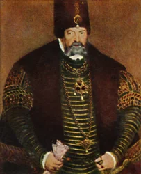 Kurfürst Joachim II. V. Brandenburg 1505-1571. - Dipinto di L. Cranach