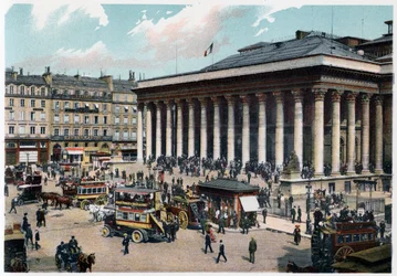 La Borsa, Parigi, c1900