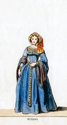 Dama di compagnia, costume per l