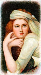 Lady Emma Hamilton c1765-1851, amante di Horatio Nelson