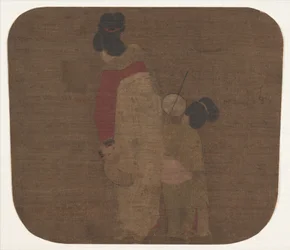 Dama e bambini