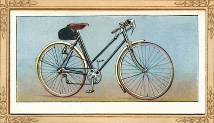 Bicicletta da donna con cambio a 3 velocità e illuminazione a dinamo, 1939
