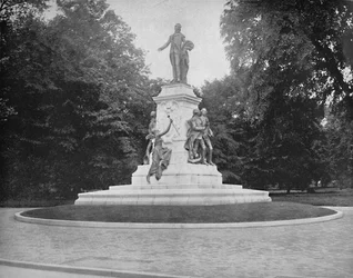Statua di Lafayette, Washington, D.C., c1897