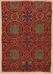 Lampasso con rosoni foliati, 1300