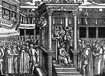 Latimar che predica davanti al re Edoardo VI, c1550, c1902-1905