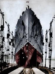 Varo del transatlantico Cunard 