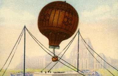 Lancio del pallone dei Fratelli Montgolfier, giugno 1783, 1932
