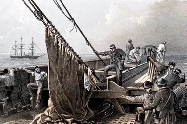 Posa del cavo telegrafico transatlantico, 1865 1866