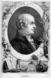 Lazzaro Spallanzani, biologo italiano, 1874
