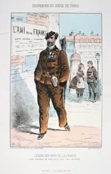 Legione degli Amici della Francia, Assedio di Parigi, 1870-1871