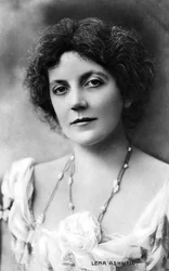 Lena Ashwell 1862-1957, attrice britannica, inizio XX secolo