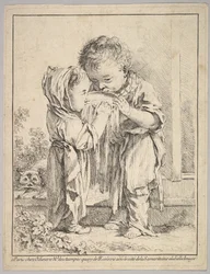 I piccoli bevitori di latte, XVIII secolo
