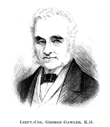 Tenente colonnello George Gawler, 1886
