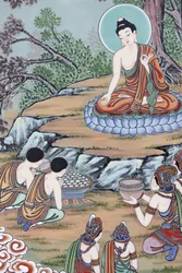 La vita del Buddha, Seoul, Corea del Sud