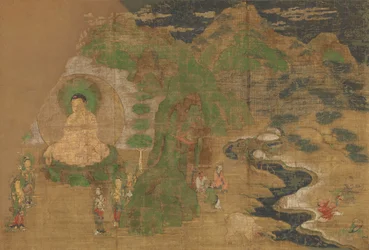 Vita del Buddha: Sottomissione dei demoni, inizio XV secolo