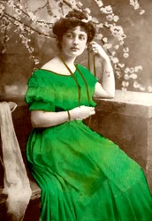 Lilian Braithwaite, attrice inglese, 1907