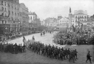 Lille liberata dalla 5ª Armata britannica, Francia, 17 ottobre 1918