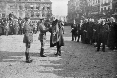 Lille liberata dalla 5ª Armata britannica, Francia, 17 ottobre 1918