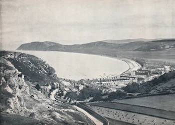 Llandudno - Vista dalla montagna, 1895