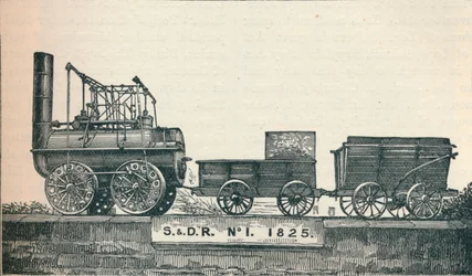 Locomotiva n. 1, costruita per la Stockton & Darlington Railway, 1825
