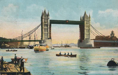 Londra - Tower Bridge, 1908