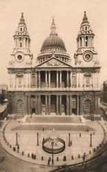 Londra, Cattedrale di San Paolo, 1924, c1900-1930