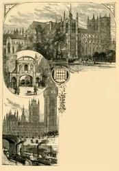 Londra. Westminster e i sobborghi occidentali, 1881