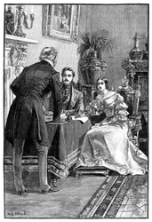 Udienza di Lord Campbell dalla Regina, 1900