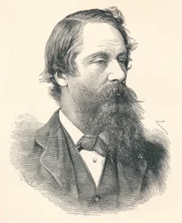 Lord Frederick Cavendish, 1836-1882, politico liberale britannico del XIX secolo, 1896