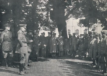 Lord Kitchener che si rivolge ai pazienti indiani, 20 luglio 1915, 1939