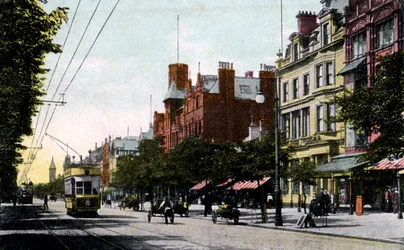 Lord Street, Southport, Lancashire, inizio XX secolo
