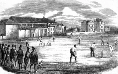 Lords Cricket Ground, Londra, 1858