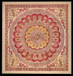Canopy di petali di fior di loto, 1500-1600